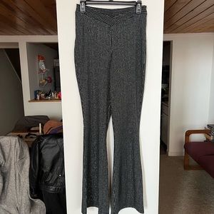 Sparkle pinstripe pants - never worn!!!!
